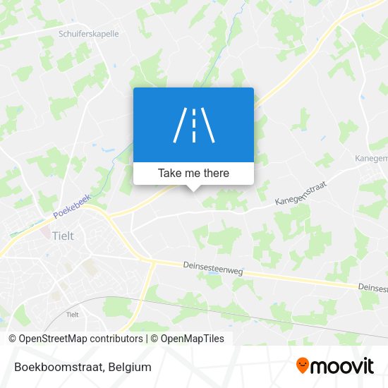 Boekboomstraat map