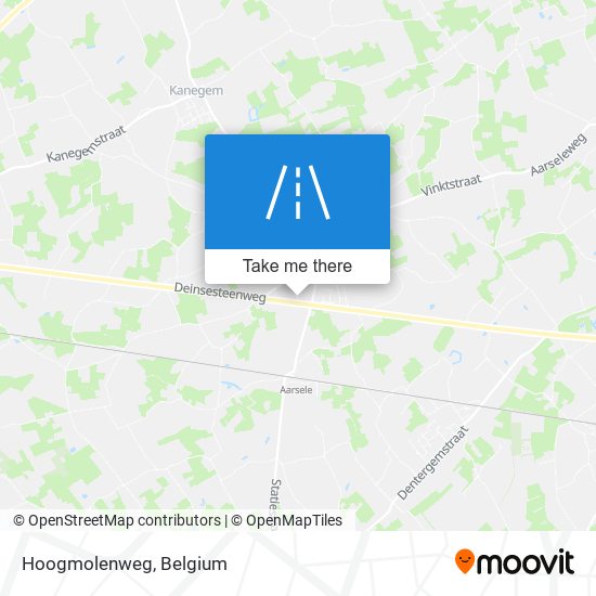 Hoogmolenweg map