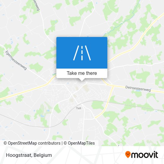 Hoogstraat map