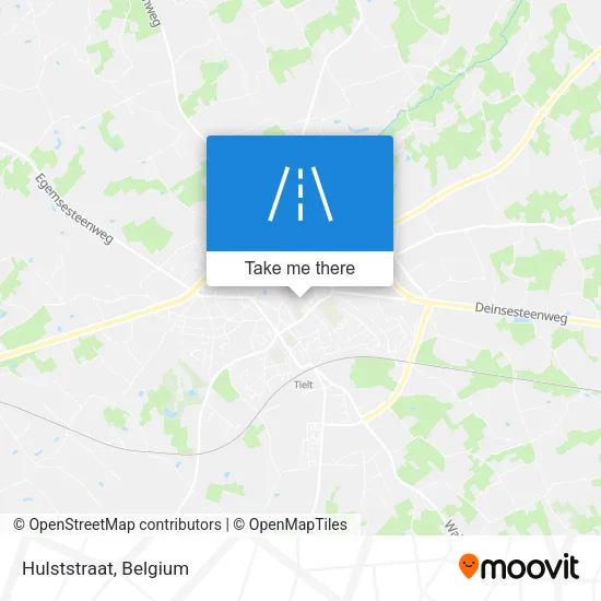 Hulststraat map