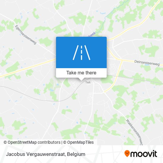 Jacobus Vergauwenstraat map