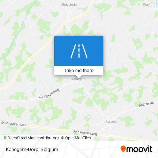 Kanegem-Dorp map