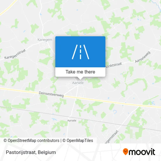 Pastorijstraat map