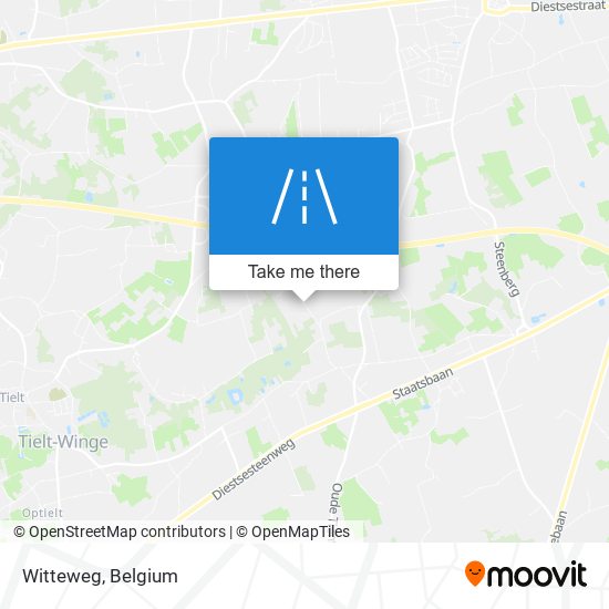 Witteweg map