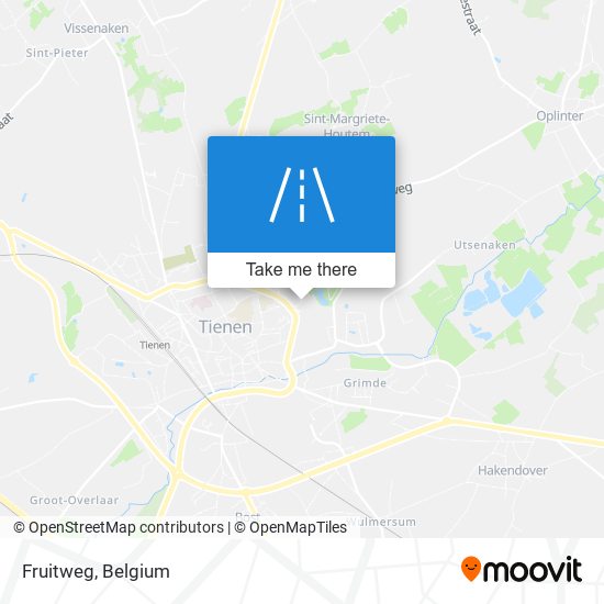 Fruitweg map