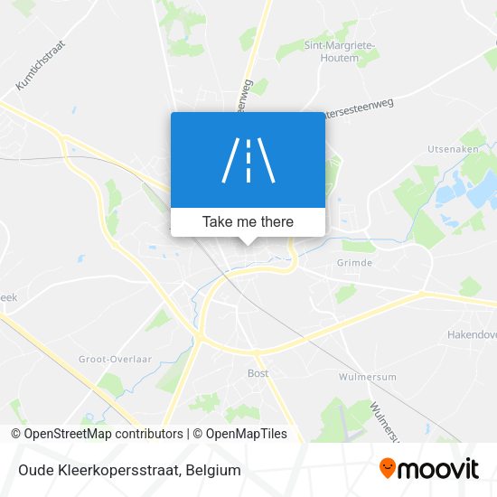Oude Kleerkopersstraat map