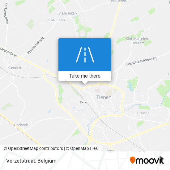 Verzetstraat map