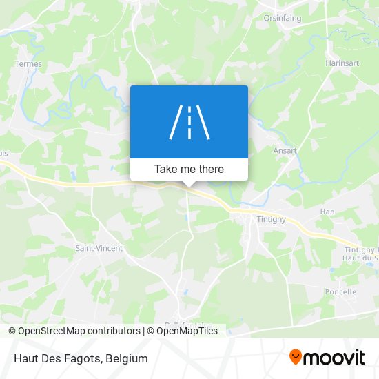 Haut Des Fagots map