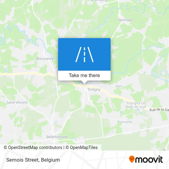 Semois Street map