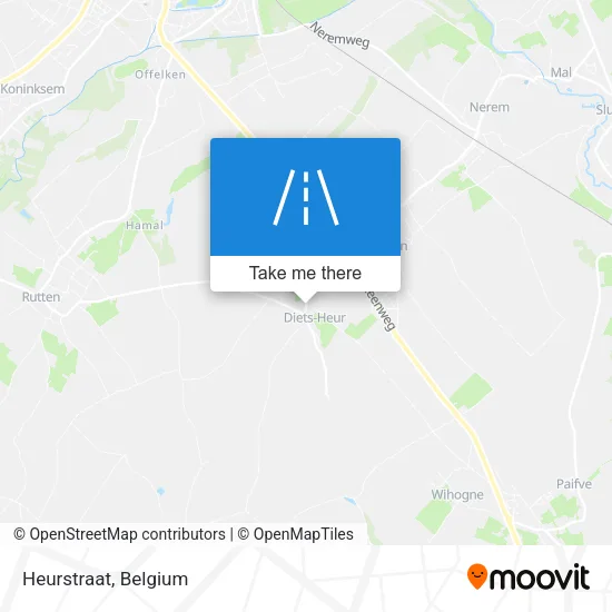 Heurstraat map