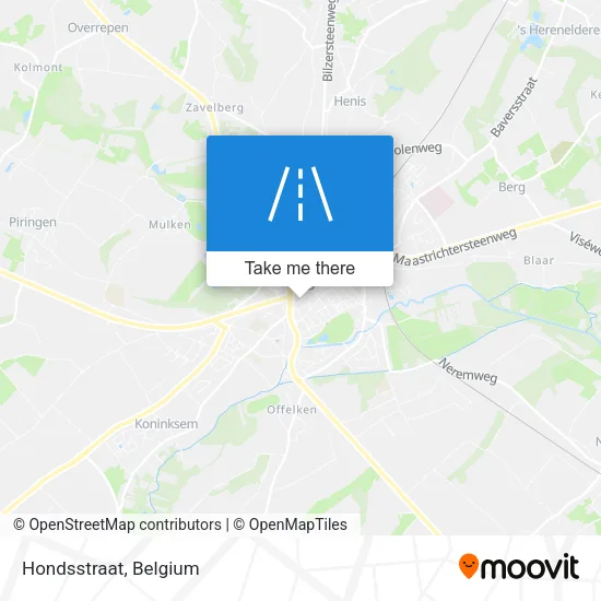 Hondsstraat map