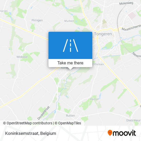 Koninksemstraat map