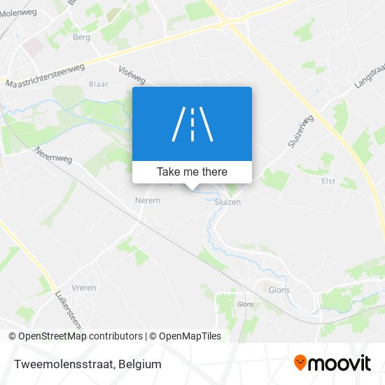 Tweemolensstraat map