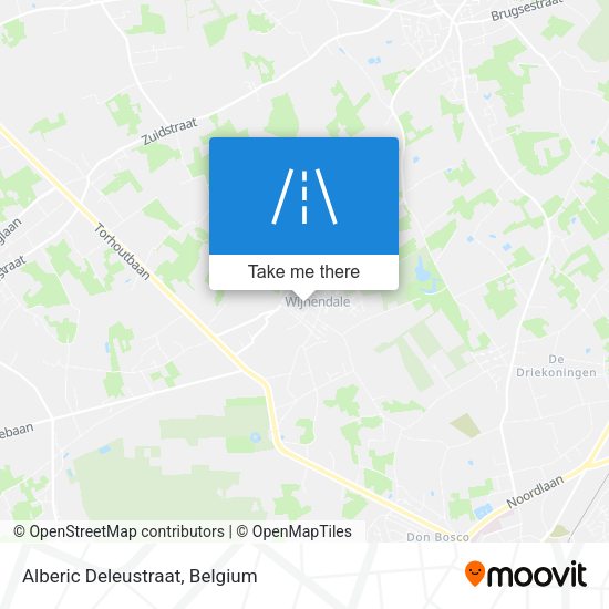 Alberic Deleustraat plan