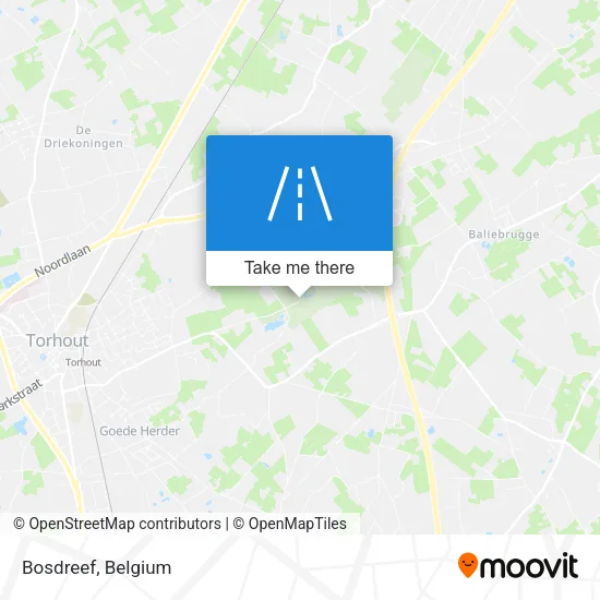 Bosdreef map