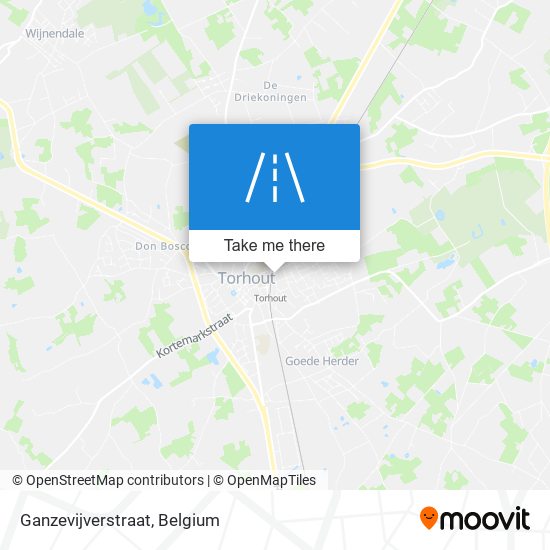 Ganzevijverstraat plan