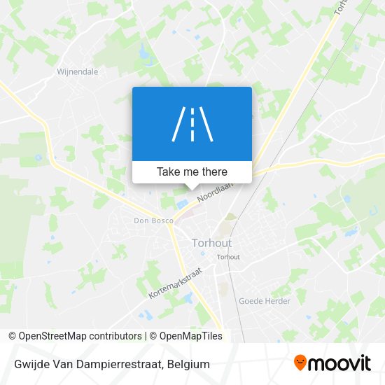 Gwijde Van Dampierrestraat map