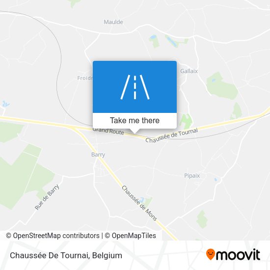 Chaussée De Tournai map