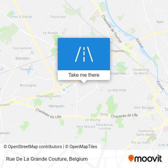 Rue De La Grande Couture plan