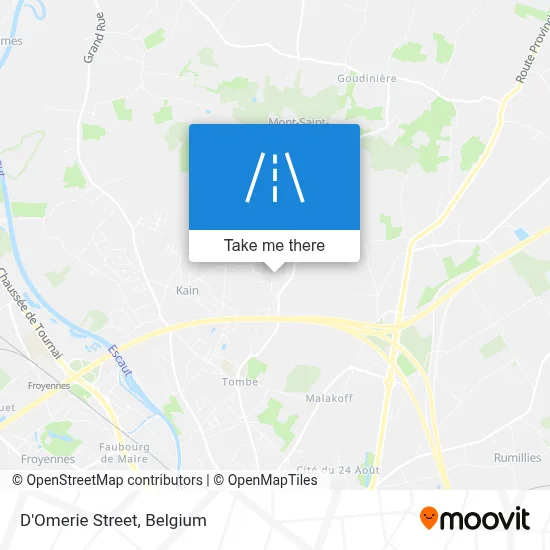 D'Omerie Street map