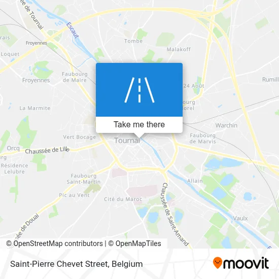 Saint-Pierre Chevet Street map