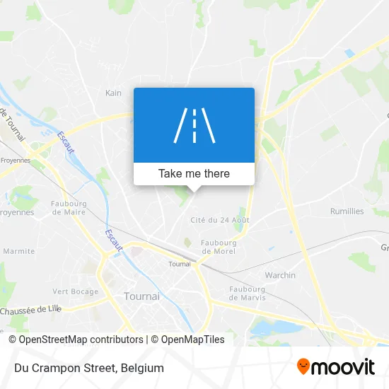 Du Crampon Street map