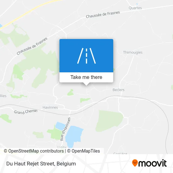 Du Haut Rejet Street map