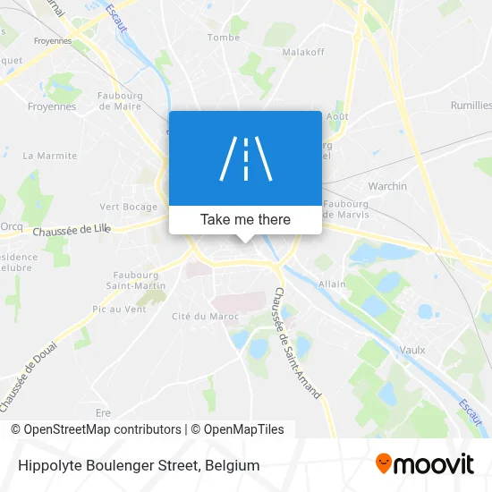 Hippolyte Boulenger Street map