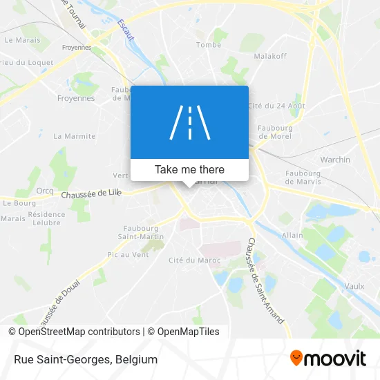 Saint Georges Street map