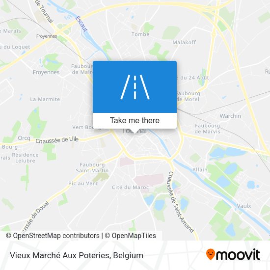 Vieux Marché Aux Poteries map