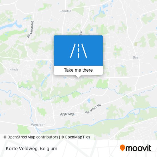 Korte Veldweg plan