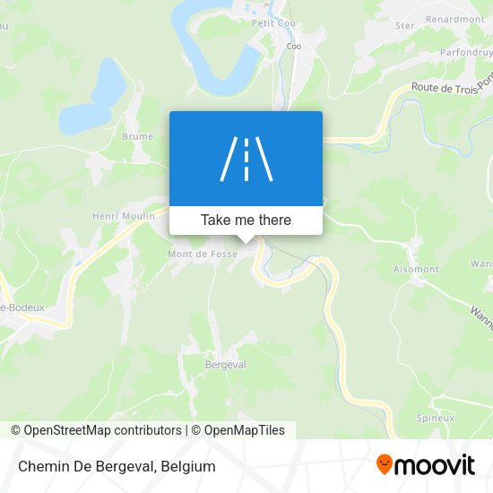 Chemin De Bergeval plan