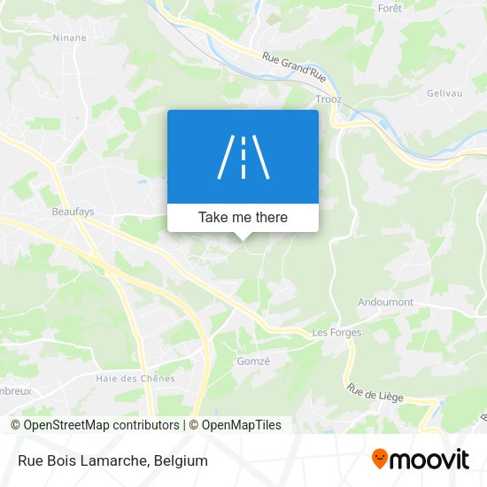 Rue Bois Lamarche plan