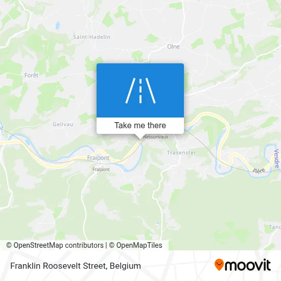 Franklin Roosevelt Street map