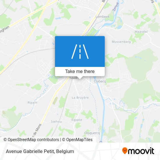 Avenue Gabrielle Petit map