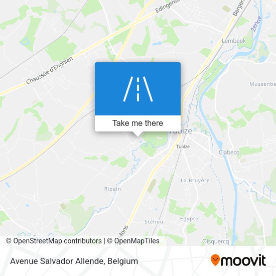 Avenue Salvador Allende map