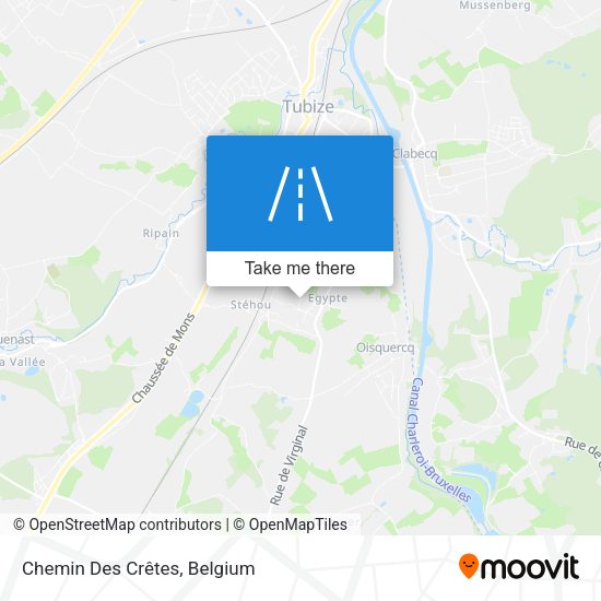 Chemin Des Crêtes plan
