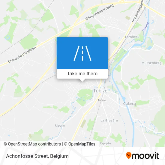 Achonfosse Street map