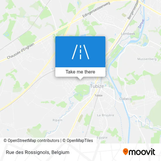 Rue des Rossignols map