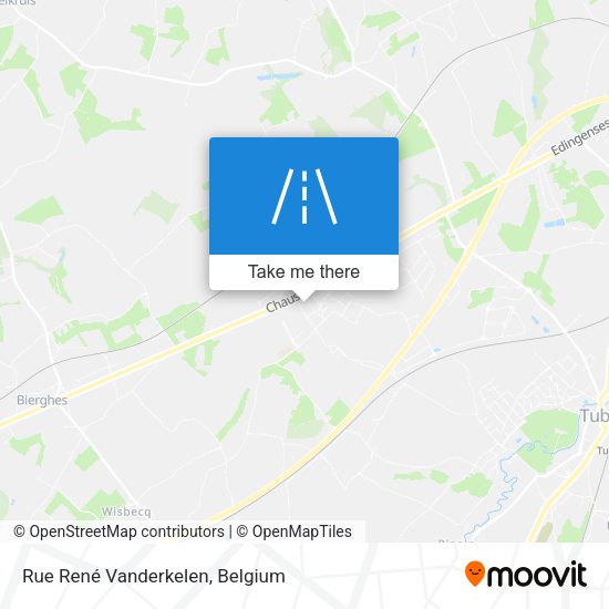 Rue René Vanderkelen map