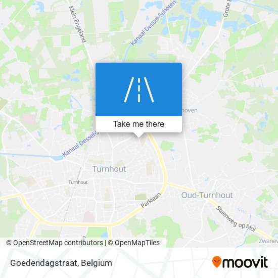 Goedendagstraat map