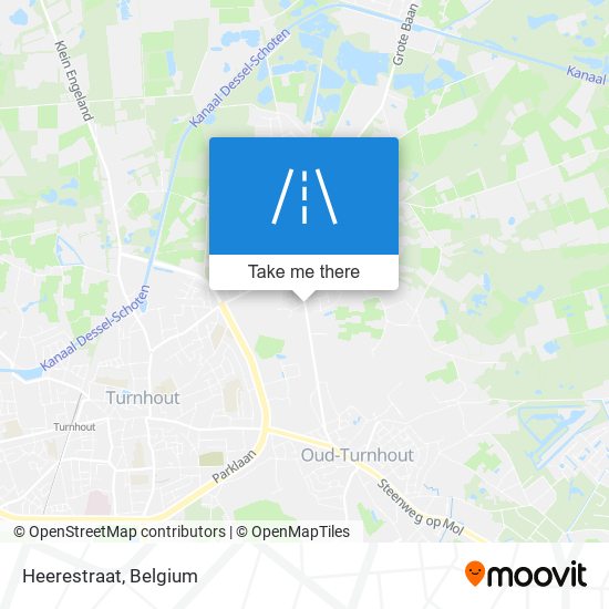 Heerestraat map