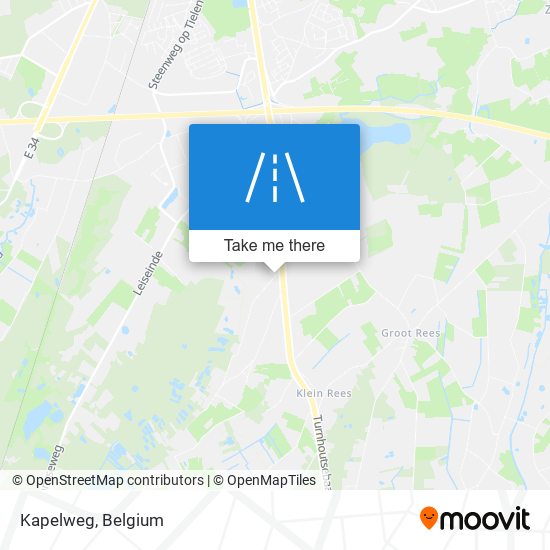 Kapelweg map