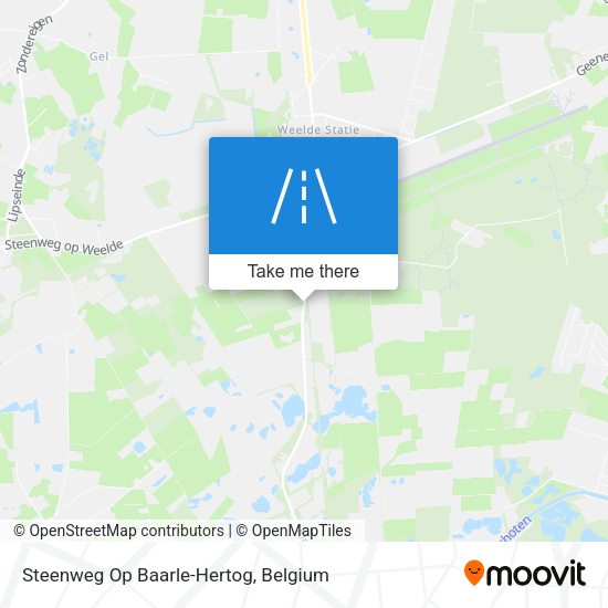 Steenweg Op Baarle-Hertog map