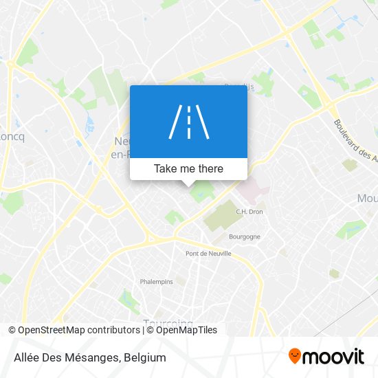 Allée Des Mésanges map