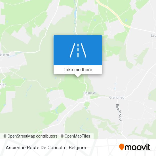 Ancienne Route De Cousolre plan
