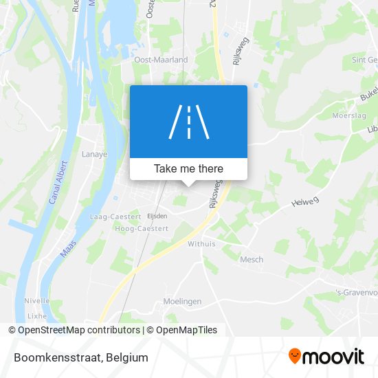 Boomkensstraat plan