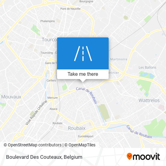 Boulevard Des Couteaux map