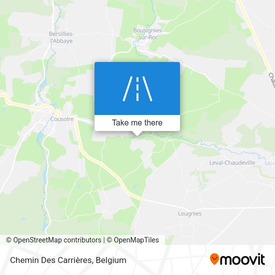 Chemin Des Carrières map