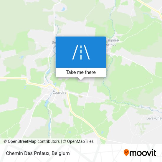 Chemin Des Préaux map